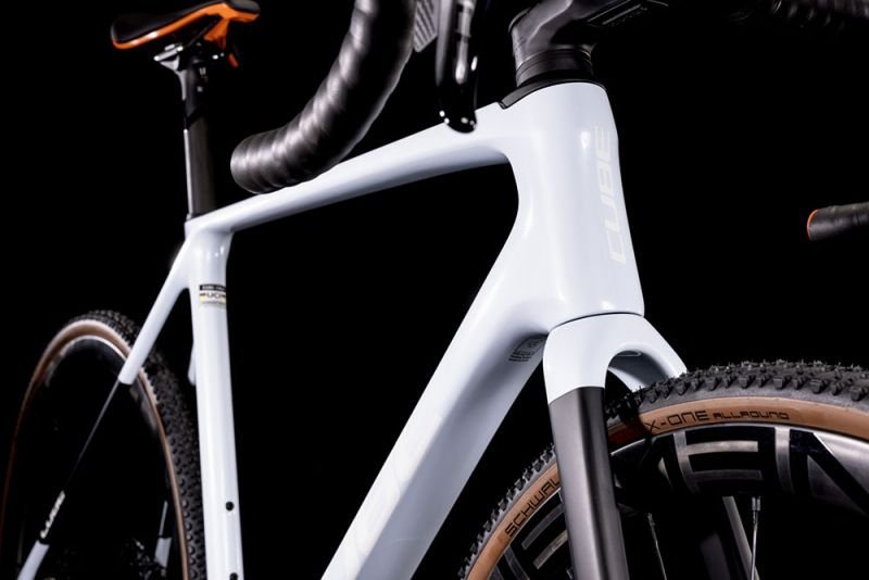 Cube Cross Race C:68X SLT frostwhite´n´orange – Bild 4