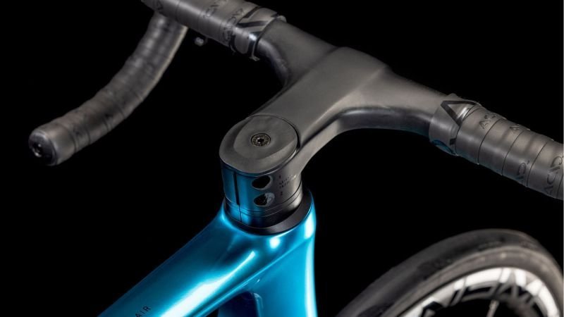 Cube Litening AIR C:68X SLX chromeblue´n´carbon – Bild 3