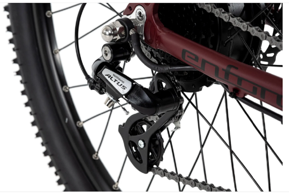 Alu MTB Pedelec 27,5'' Adore Enforce E-Bike Rot 250 Watt – Bild 4