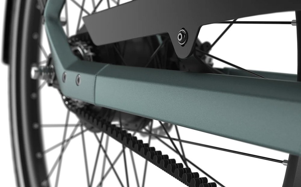 Gazelle Ultimate C380 Low-Step Green – Bild 4