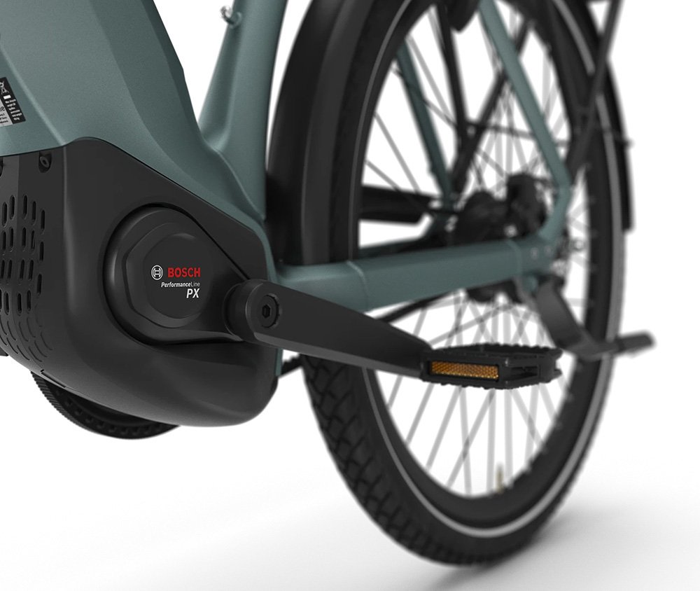 Gazelle Ultimate C380 Low-Step Green – Bild 3